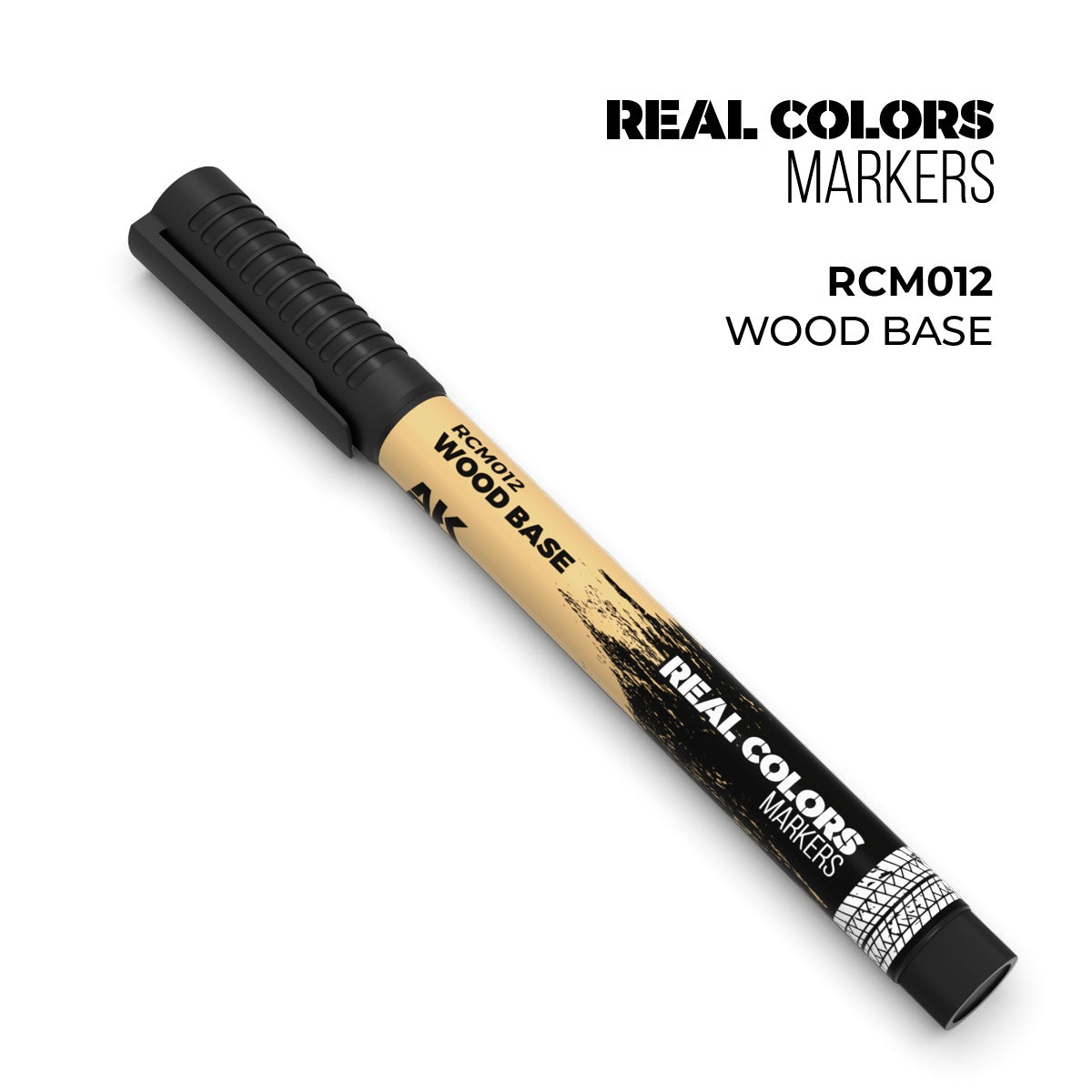 AK Interactive AK Interactive Real Colors Markers Wood Base