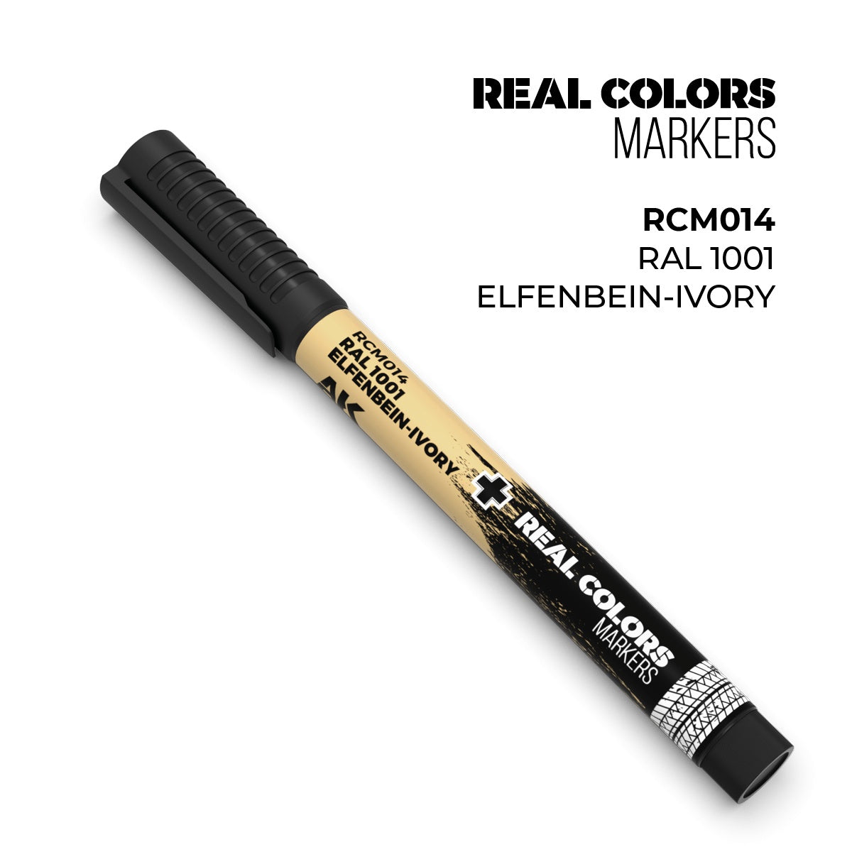 AK Interactive AK Interactive Real Colors Markers RAL 1001 Elfenbein-Ivory
