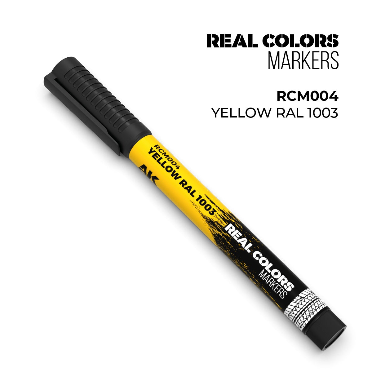 AK Interactive AK Interactive Real Colors Markers Yellow RAL 1003