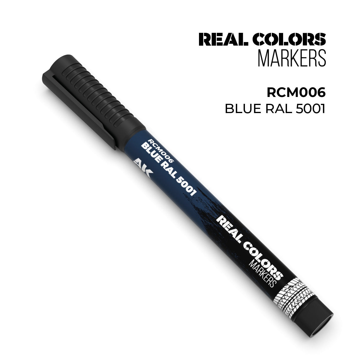 AK Interactive AK Interactive Real Colors Markers Blue RAL 5001