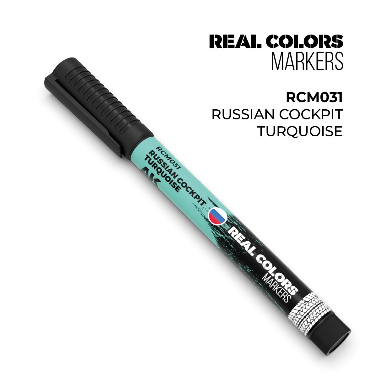 AK Interactive AK Interactive Real Colors Markers Russian Cockpit Torquoise