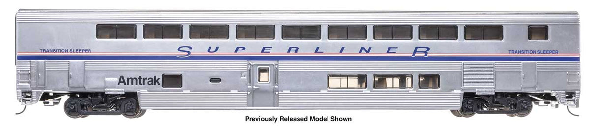 WalthersProto 85' Bombardier Superliner II Transition Sleeper - Lighted - Ready to Run -- Amtrak(R) (Phase IV) #39005