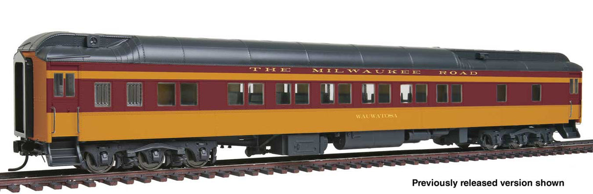 WalthersProto HO 82' Pullman Heavyweight 12-1 Sleeper - Ready to Run -- Milwaukee Road (MILW) Wauwatosa