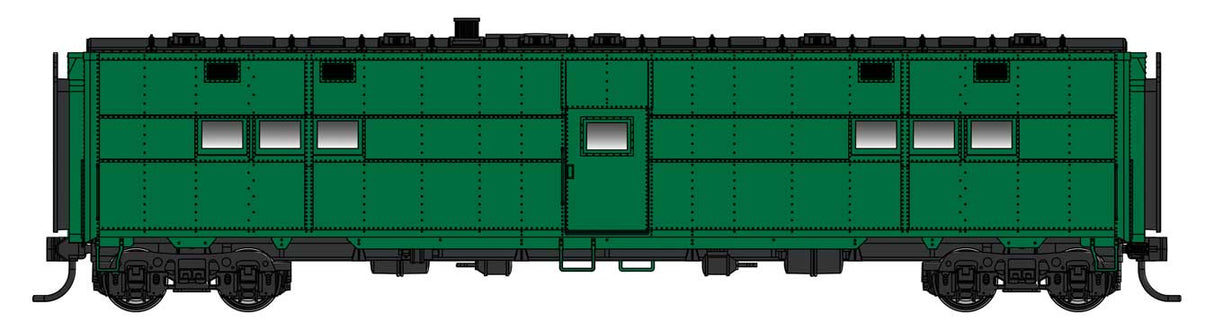 WalthersProto HO ACF-Built Troop Kitchen Car - Standard - Ready to Run -- Painted Unlettered