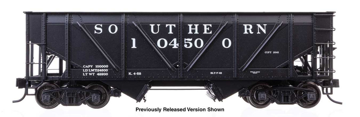 WalthersProto HO 34' Steel-Sheathed War Emergency Hopper - Ready to Run -- Southern Railway (SOU) #105478