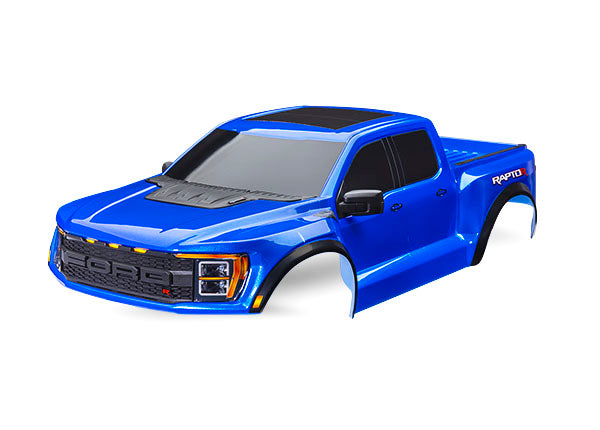 Traxxas 10112-BLUE Body, Ford Raptor R, complete - BLUE
