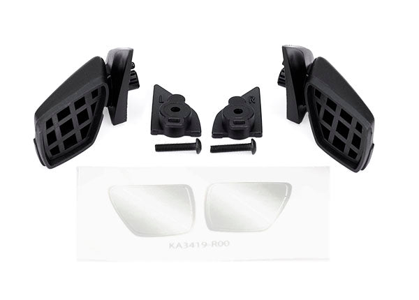 Traxxas 10143 Side mirrors (left & right)/ mirror mounts (left & right)/ 3x14mm BCS (2) (attaches to #10111 body)