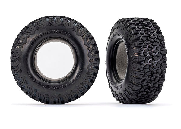 Traxxas 10181 Tires, BFGoodrich All-Terrain T/A KO2 (dual profile 4.5x1.7- 2.2/3.0') (2)/ foam inserts (2)