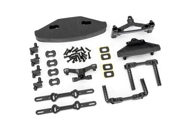 Traxxas 10518 Body Mounts, Front & Rear/ Body Mount posts/ Body Mount sliders