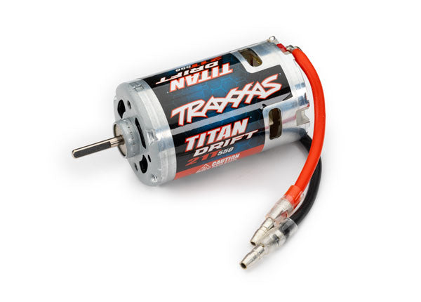 Traxxas 10530 Motor, Titan Drift 550, (21-turns/ 14 volts) (1)