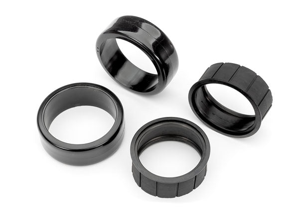 Traxxas 10578 Tires, 1.9" Drift (2 dots, soft, smooth surfaces)) (Front) (2)/ rubber Inserts (2)