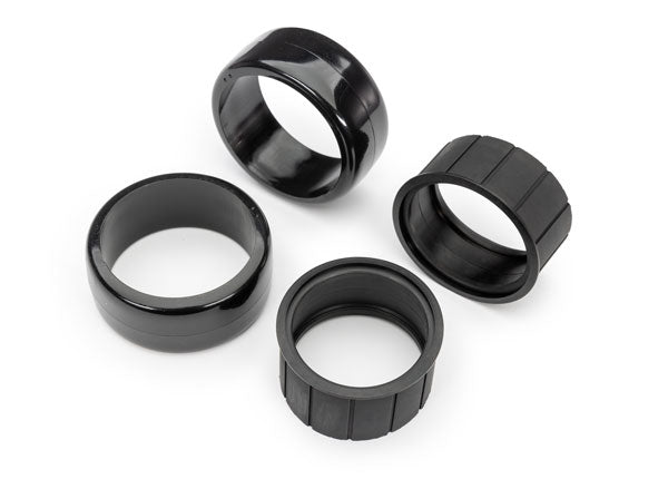 Traxxas 10580 Tires, 1.9" Drift (2 dots, soft, smooth surfaces)) (Rear) (2)/ rubber Inserts (2)