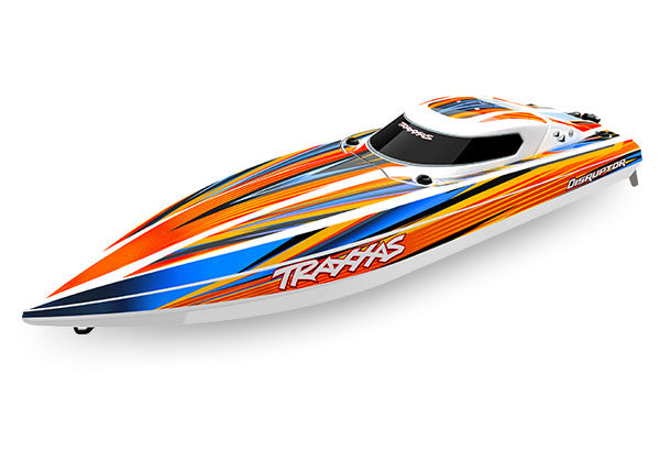 Traxxas 106064-4 Disruptor Race Boat 4s - Orange