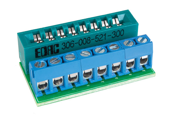 Accu Lites SNAPS! Wiring Connector for Tortoise Switch Machine w/Green Circuit Board (updated for 2020) -- 12V pkg(6) - 107-10006