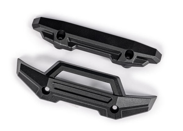 Traxxas 10735-Black Mini Maxx Bumper, Front (1)/ Rear (1) (black)