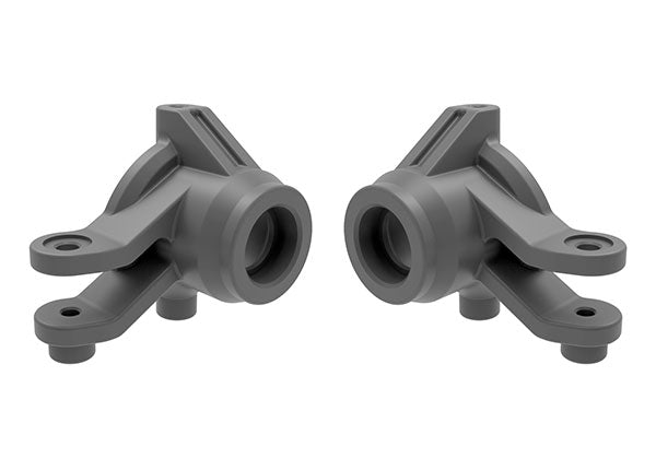 Traxxas 10736-GRAY Mini Maxx Steering blocks, left & right (gray)