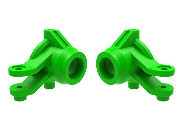 Traxxas 10736-GRN Mini Maxx Steering blocks, left & right (green)
