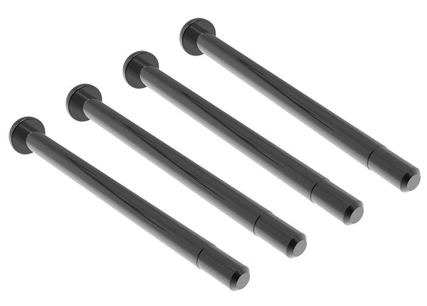 Traxxas 10741X Mini Maxx Suspension pins, inner, upper (hardened steel), 3x45mm (4)