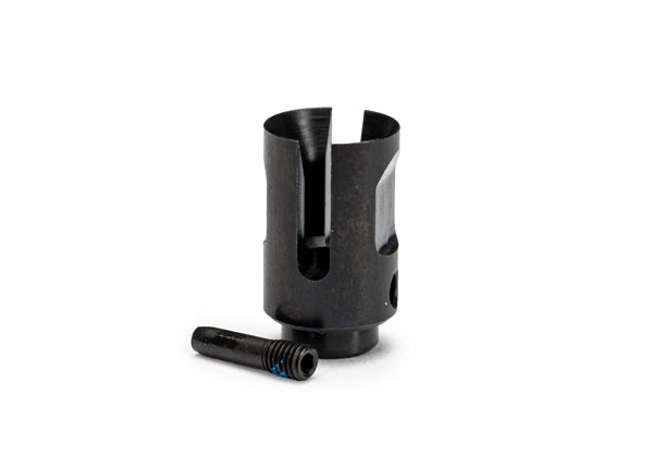 Traxxas 10747X Mini Maxx / XRT Drive cup, steel (1)/ screw pin (1)