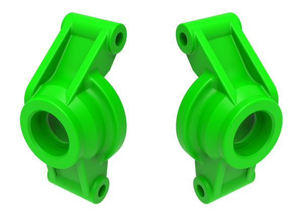 Traxxas 10752-GRN Mini Maxx Carriers, stub Axle (green) (Rear) (left & right)