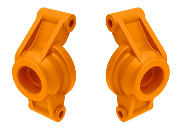 Traxxas 10752-ORNG Mini Maxx Carriers, stub Axle (orange) (Rear) (left & right)