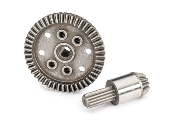 Traxxas 10779 Mini Maxx Ring gear, Differential, 47-tooth/ pinion gear, Differential, 12-tooth (planetary) (Rear)