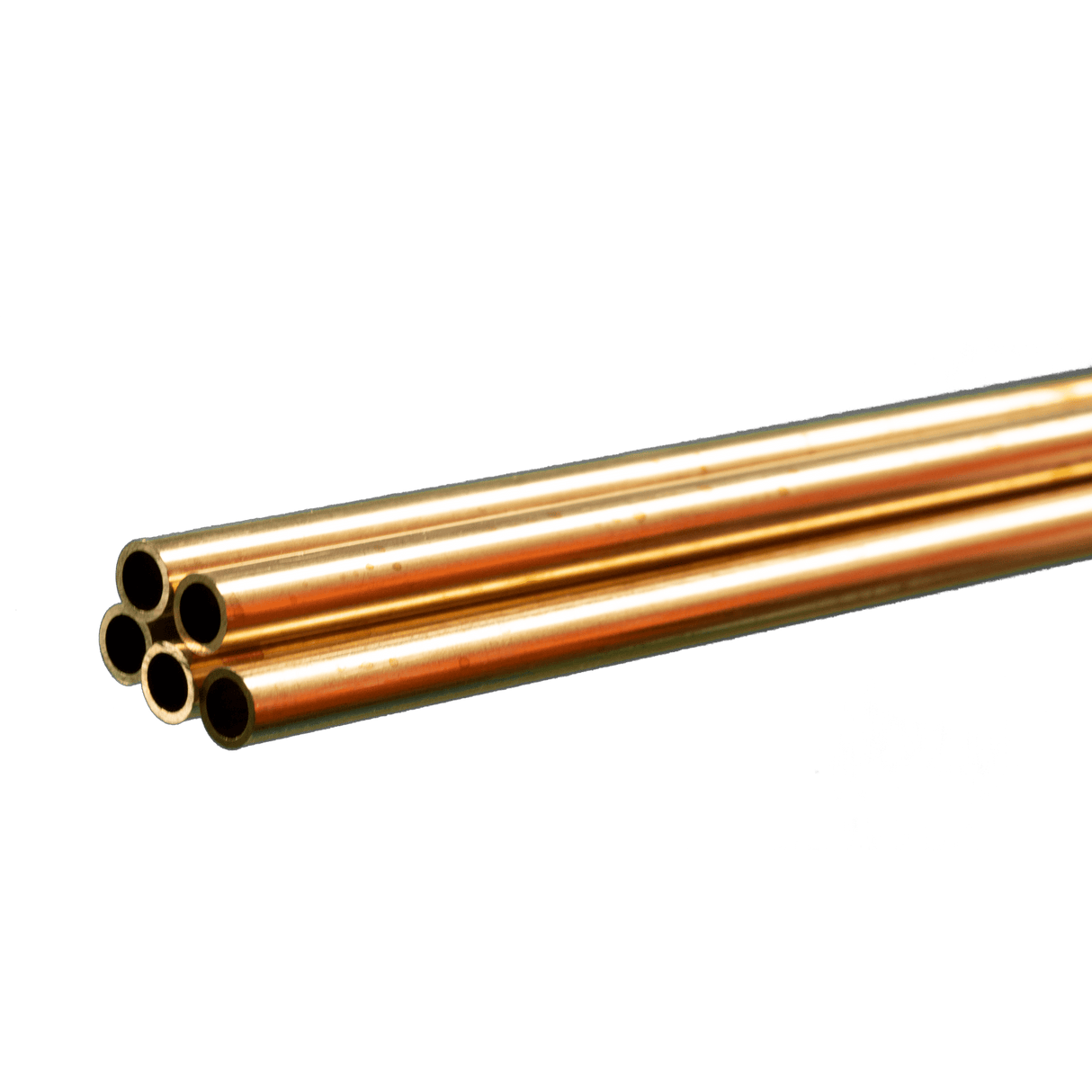 Brass Tube -- 36" Round, .014" Wall Thickness, 5/32" Diameter