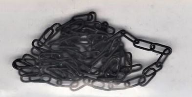 A-Line Preblackened Brass Chain - 12" -- 6 Links Per Inch - 116-29273