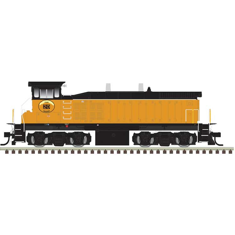 Atlas Master HO MP15DC - Standard DC - Master(R) Silver – Philadelphia Bethlehem & New England #20 (black, yellow)