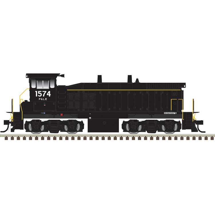 Atlas Master HO MP15DC - Standard DC - Master(R) Silver – Pittsburgh & Lake Erie #1574 (black, yellow)