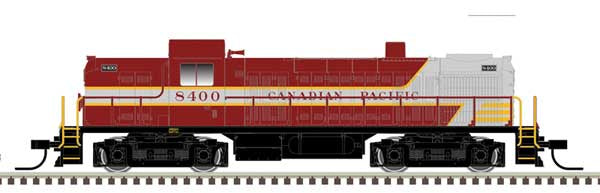 Atlas Alco RS2 - Standard DC - Master(R) Silver -- Canadian Pacific 8402 (maroon, gray)