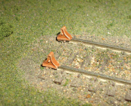 American Models HO WHEELSTOPS 2/PK - 152-205