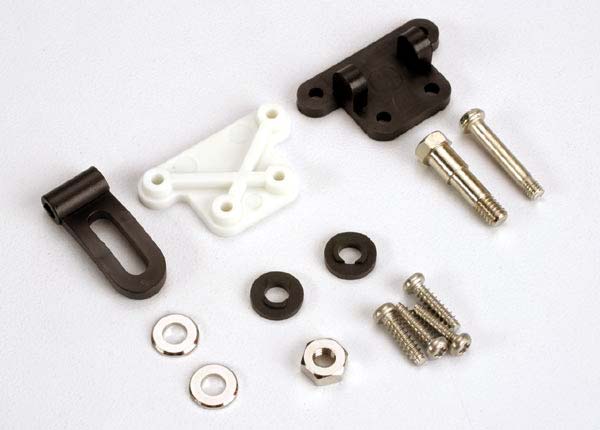 Traxxas 1531 Trim adjustment bracket (inner)/trim adjustment bracket (outer)/trim adjustment lever