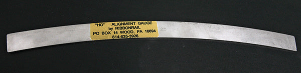 Ribbon Rail HO 10" Track Alignment Gauges - Curved -- 22" Radius - 170-1022