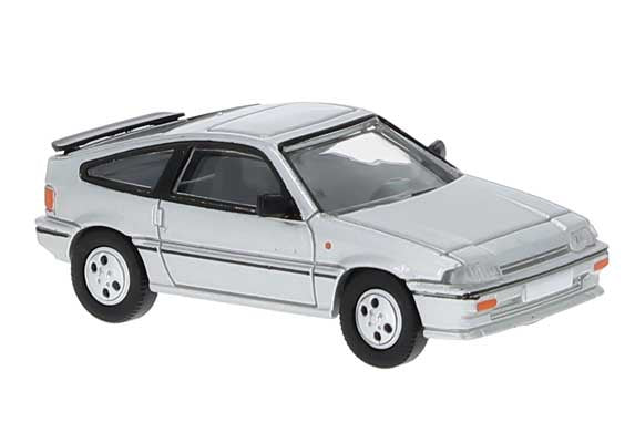 Brekina HO 1983 Honda CRX - Assembled -- Silver