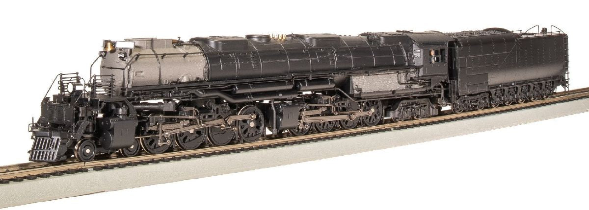 Broadway Limited HO 4-8-8-4 Big Boy - Standard DC - Stealth -- Union Pacific (UP) #4010 (1941 Appearance As-Delivered, black, graphite)