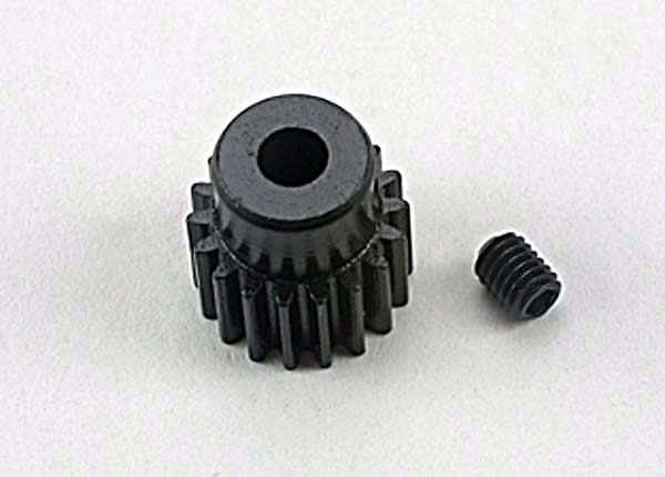 Traxxas 1918 Gear, 18-T pinion (48-pitch) / set screw - TRA1918