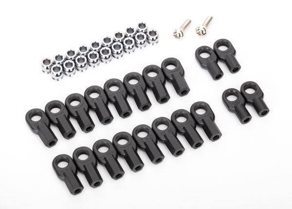 Traxxas 1942 Rod ends (16 long & 4 short)/ hollow ball connectors (18)/ ball Screws (2) - TRA1942