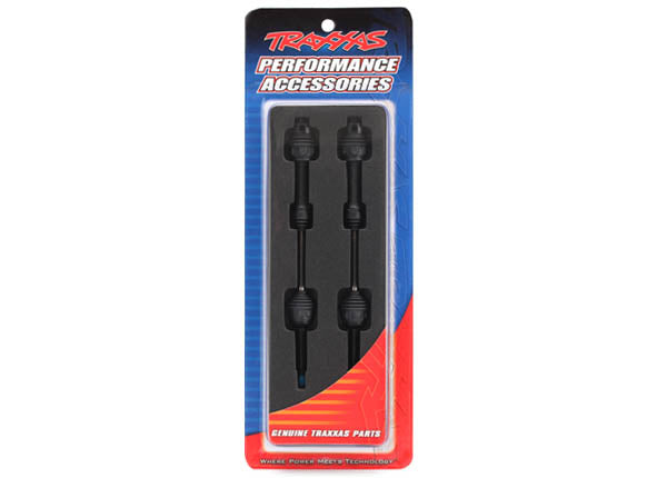 Traxxas 1951R Driveshafts, Rear, steel-spline constant-velocity (Complete assembly) (2) (fits 2WD Rustler/Stampede) - TRA1951R