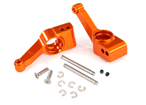 Traxxas 1952T Carriers, stub Axle (orange-anodized 6061-T6 aluminum) (Rear) (2) - TRA1952T