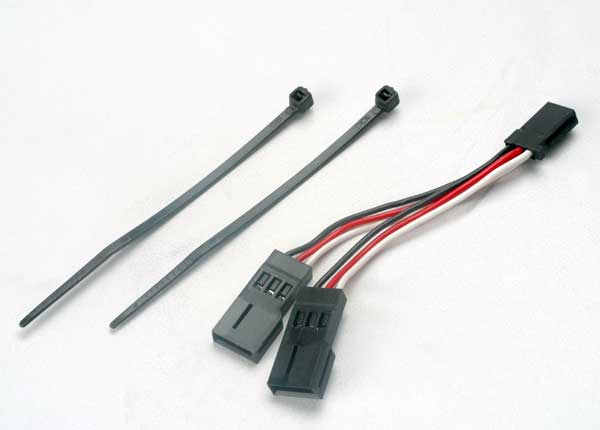 Traxxas 2046 Servo connector, Y adapter (for dual-Servo Steering) - TRA2046