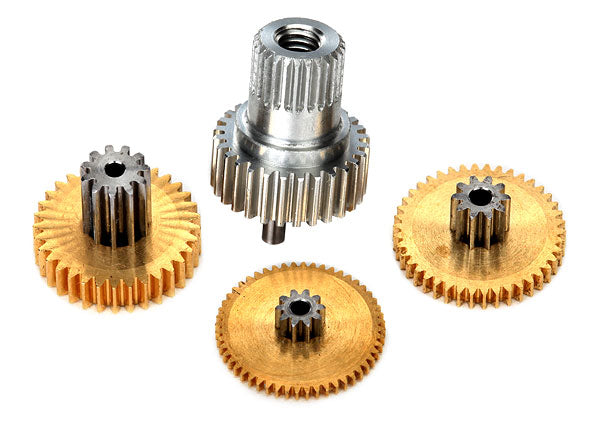 Traxxas 2082X Gear Set ,  metal (for 2080X micro Waterproof Servo) - TRA2082X