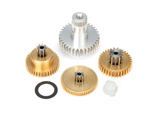 Traxxas 2087X Gear Set, metal (for 2085 & 2085X Servos) - TRA2087X