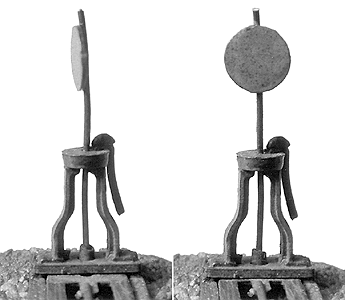 Central Valley HO SWITCH STAND KIT - 210-1604