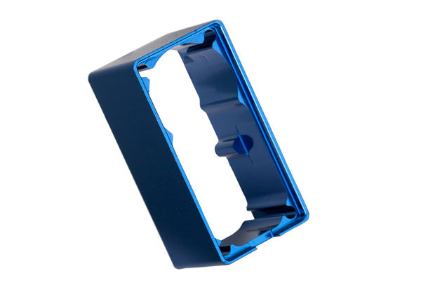 Traxxas 2254 Servo case, aluminum (blue-anodized) (middle) (for 2250 Servo) - TRA2254