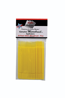 Creations Unlimited MICROBRUSH FINE YELLOW 25/ - 232-1301