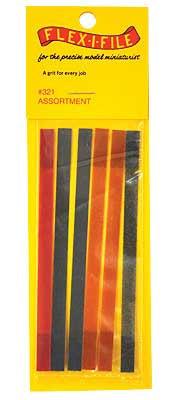 Flex-I-File Assorted Refill Tapes -- 2 Each: Fine, Medium, Coarse