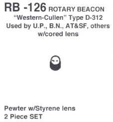 Details West ROTARY BEACON WSTRN CULLN - 235-126