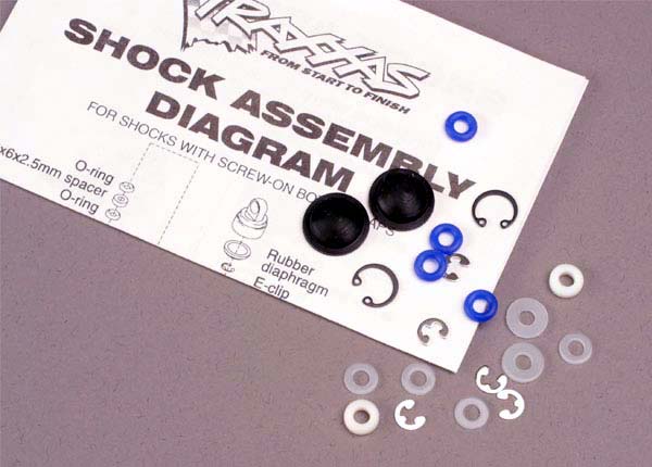 Traxxas 2362 Rebuild kit, Ultra shocks (for 2 shocks) - TRA2362