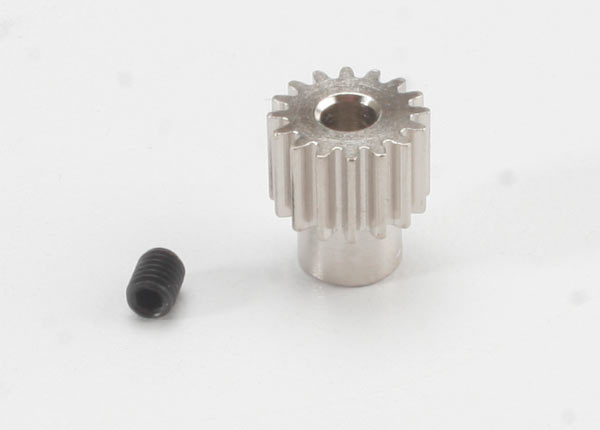 Traxxas 2416 Gear, 16-T pinion (48-pitch) / set screw - TRA2416